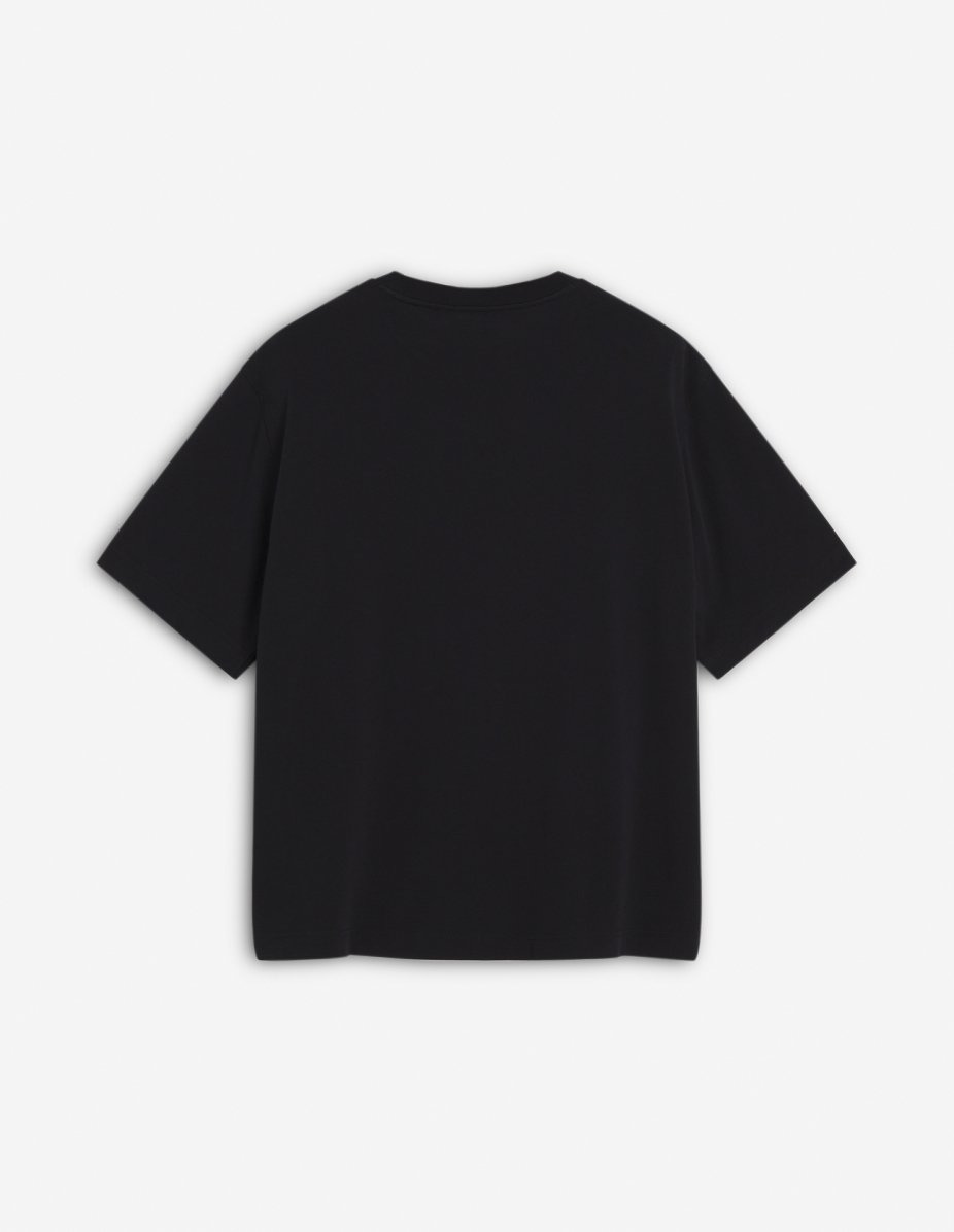 BOLD FOX HEAD PATCH OVERSIZE TEE SHIRT - 2