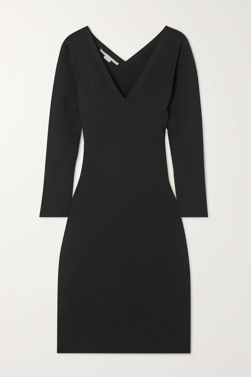+ NET SUSTAIN stretch-knit midi dress - 1