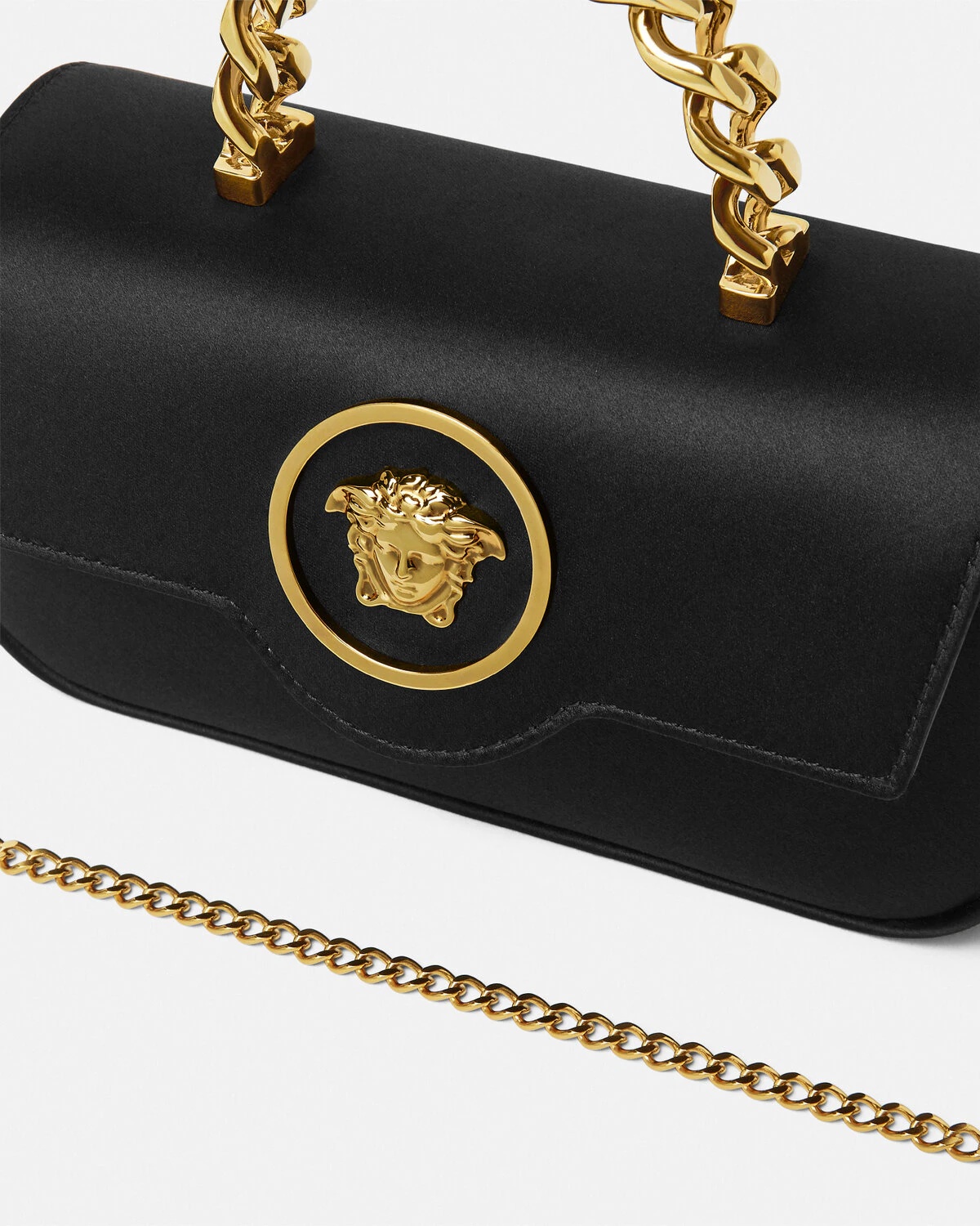 La Medusa Satin Mini Bag - 6