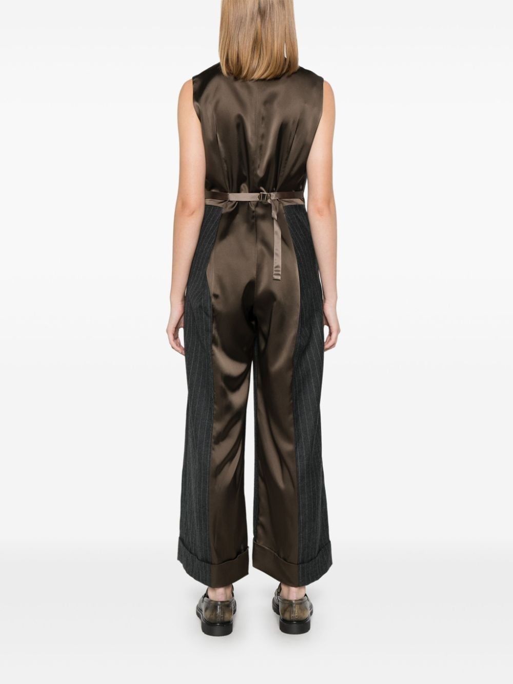 pinstripe jumpsuit - 4