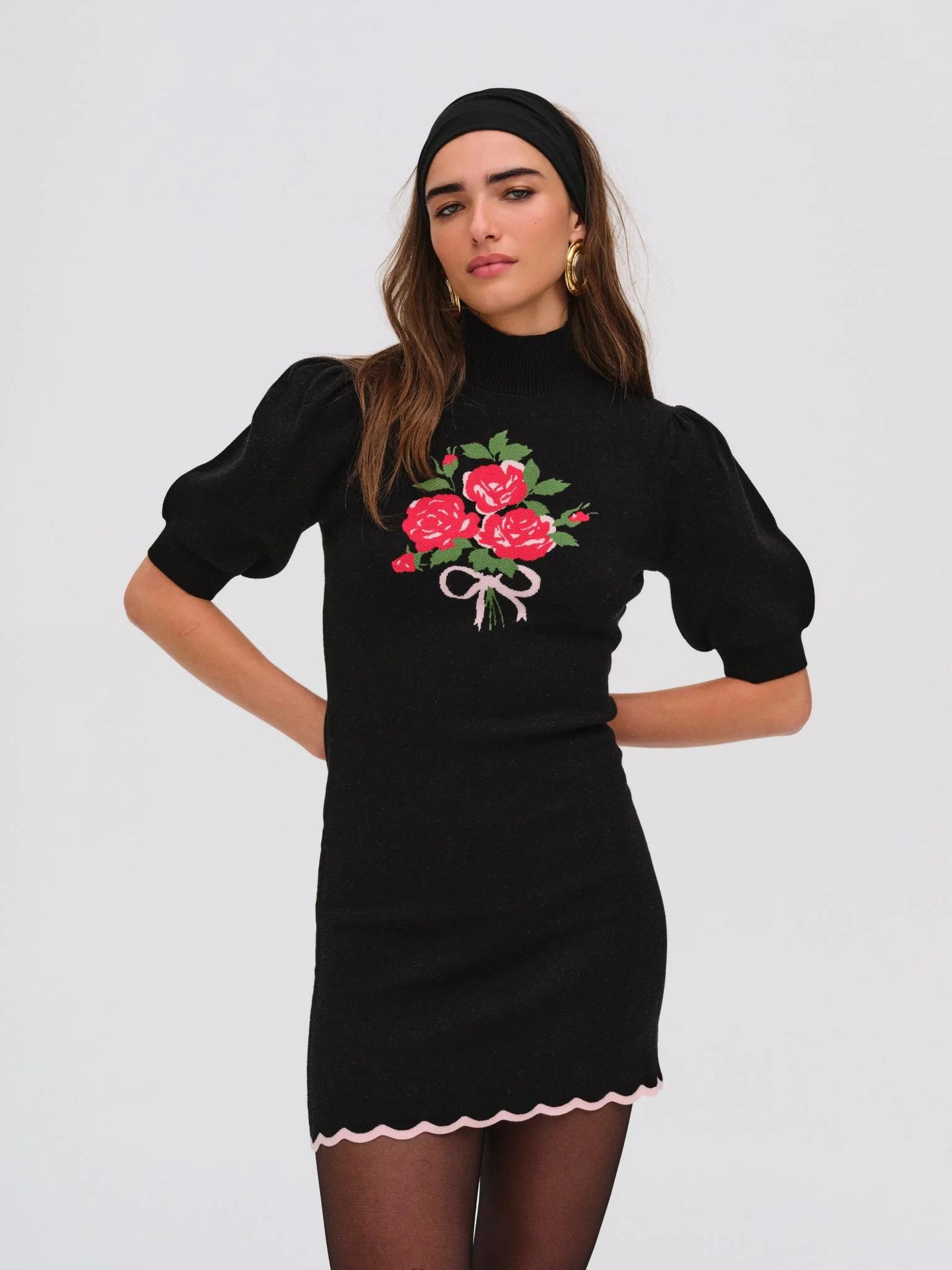 Donella Knit Mini Dress - 1