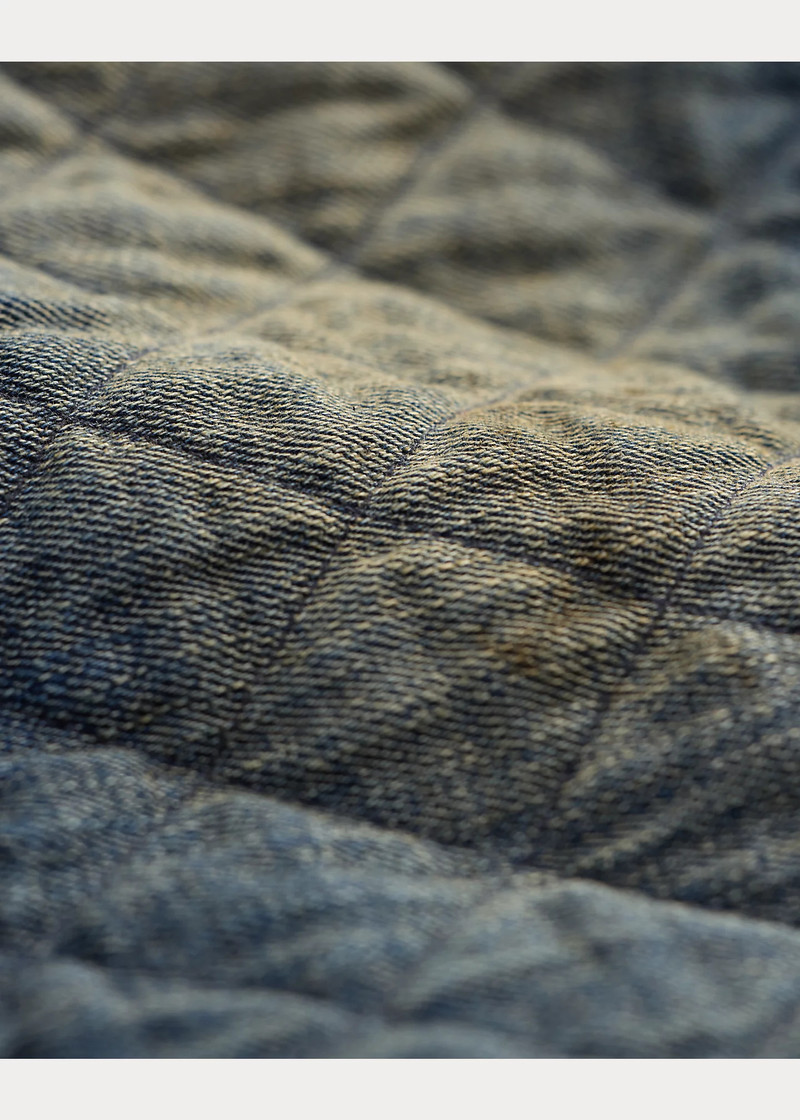 Quilted Denim Cargo Pant 6