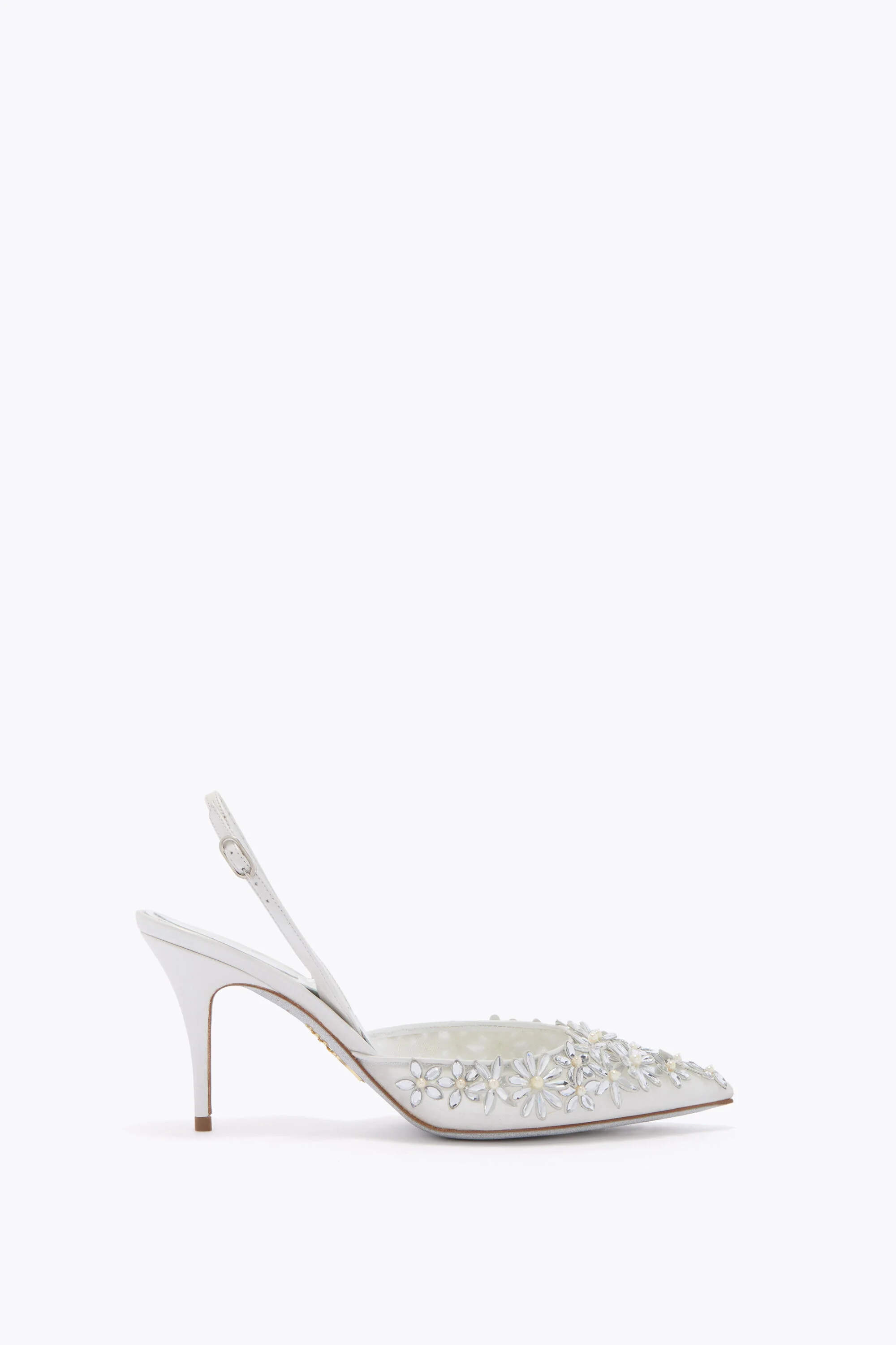 EVA WHITE SLINGBACK 80 - 1