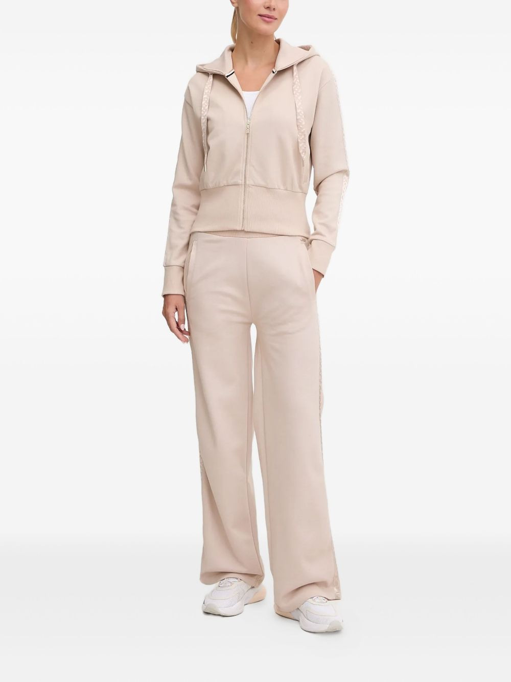 side-stripe trousers - 2