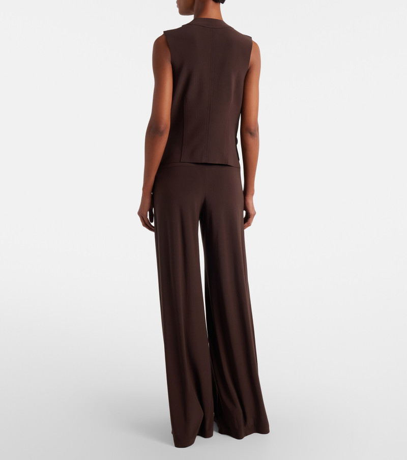 Jersey wide-leg pants 5