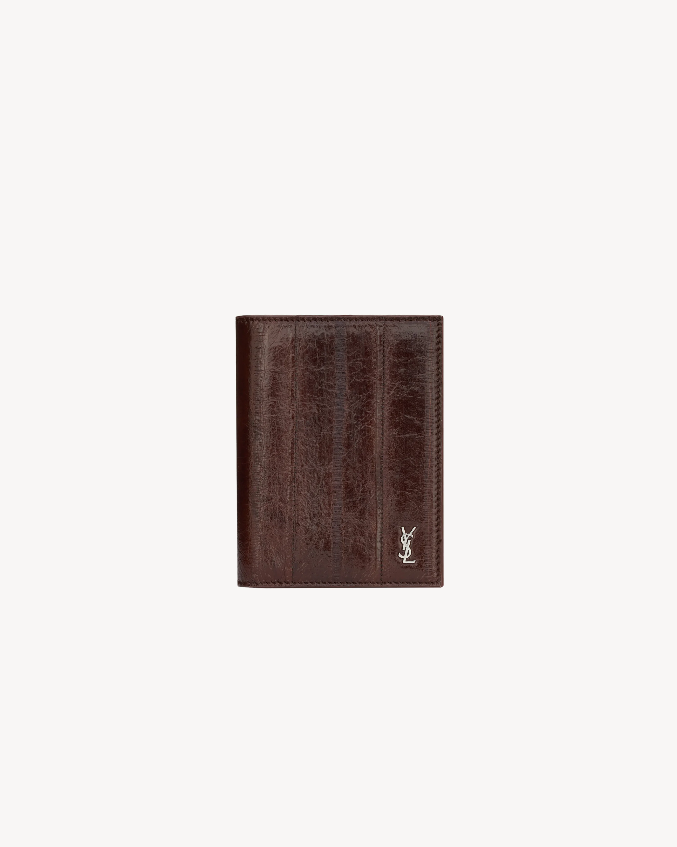 TINY CASSANDRE CREDIT CARD WALLET IN EEL - 1