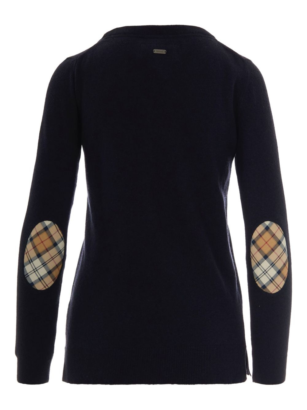 elbow-patchs wool-cotton blend sweater - 2