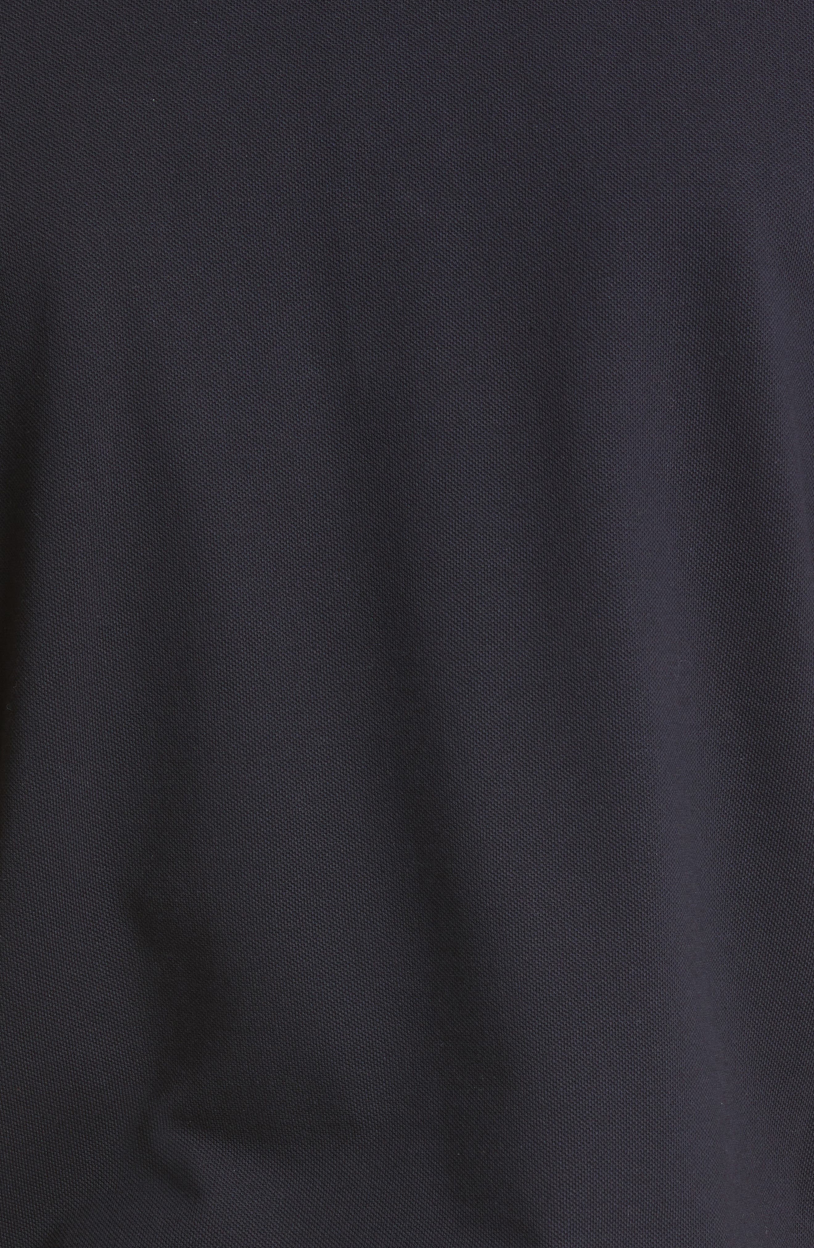Moncler Tipped Piqué Polo in Navy at Nordstrom - 6