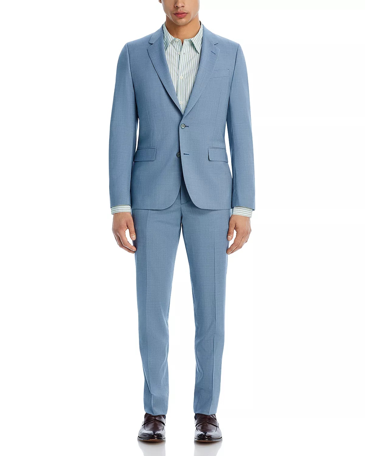 Soho Melange Solid Extra Slim Fit Suit - 3