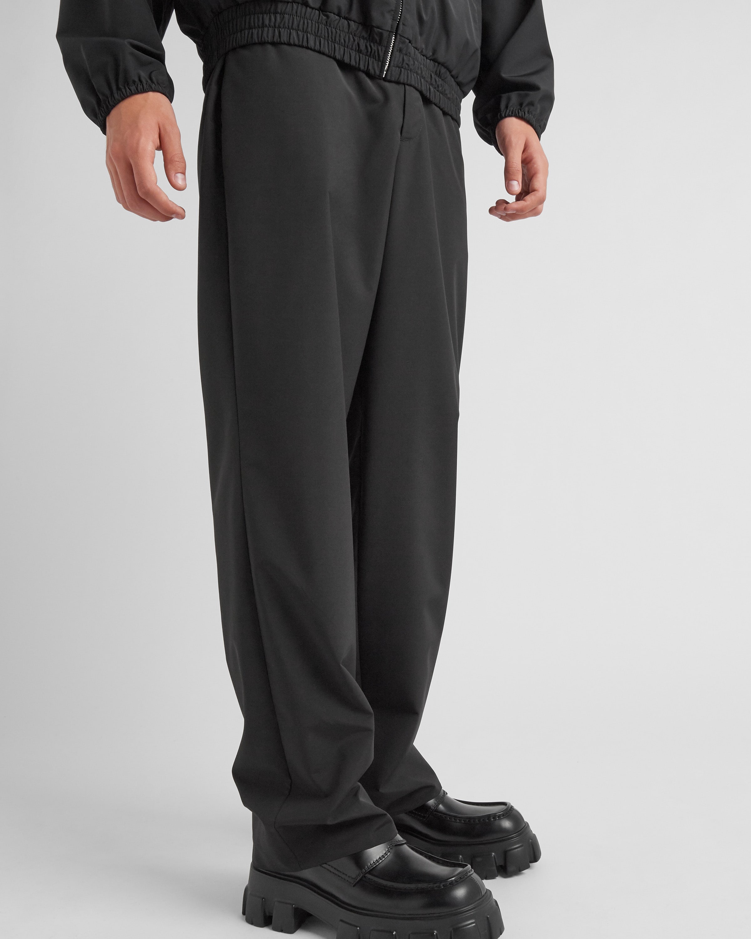Wool blend pants - 4