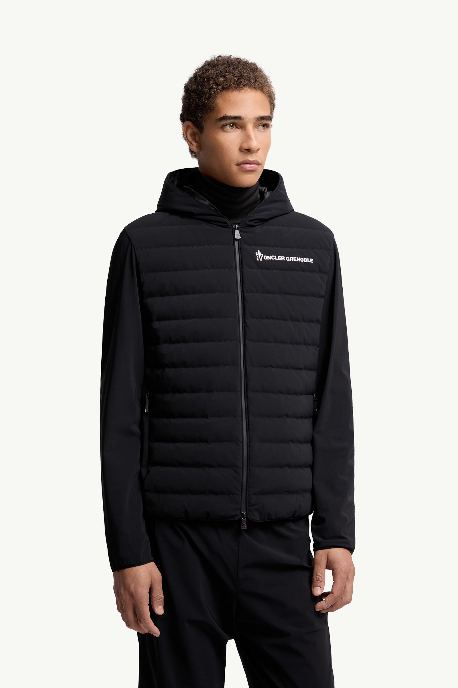 Padded Zip-Up Sweatshirt - 3
