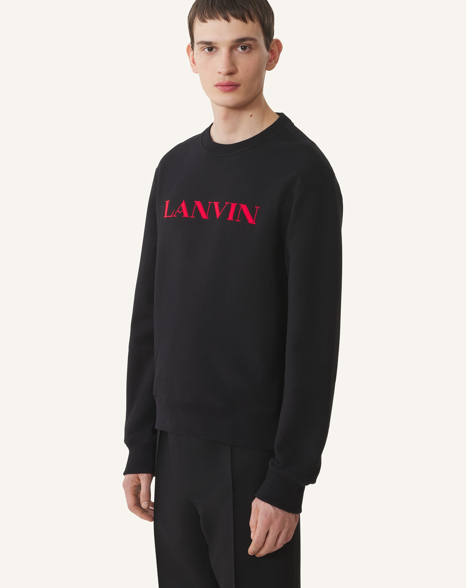 LANVIN EMBROIDERED SWEATSHIRT - 3