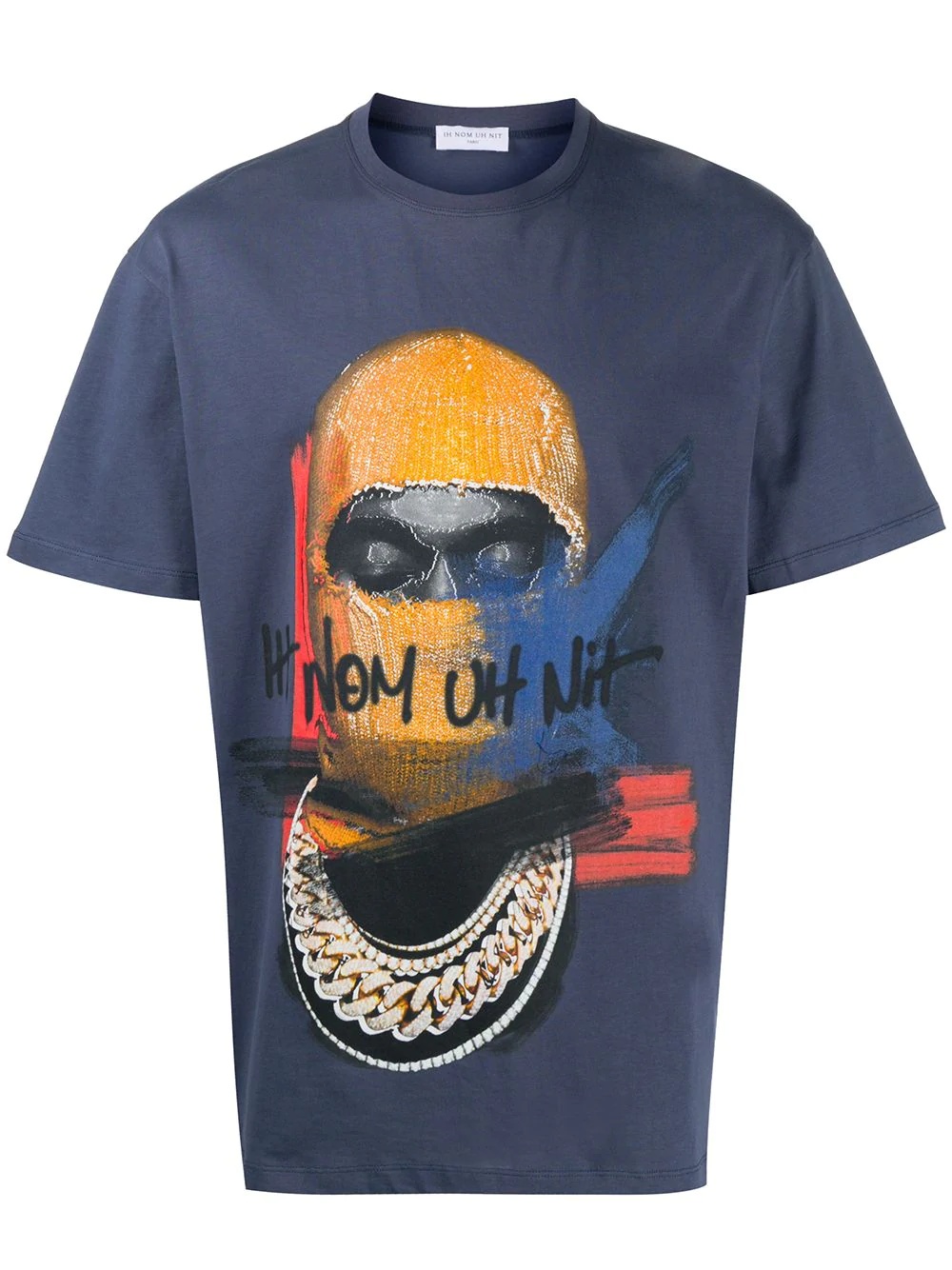 face-print T-shirt - 1