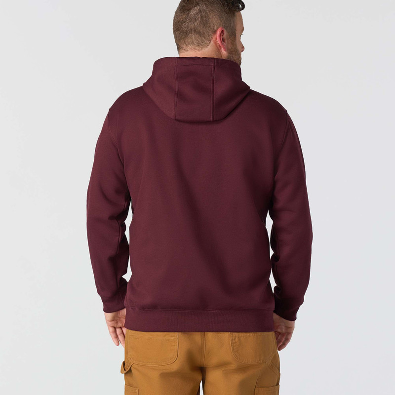 Loose Fit Midweight Logo Sleeve Graphic Hoodie 6