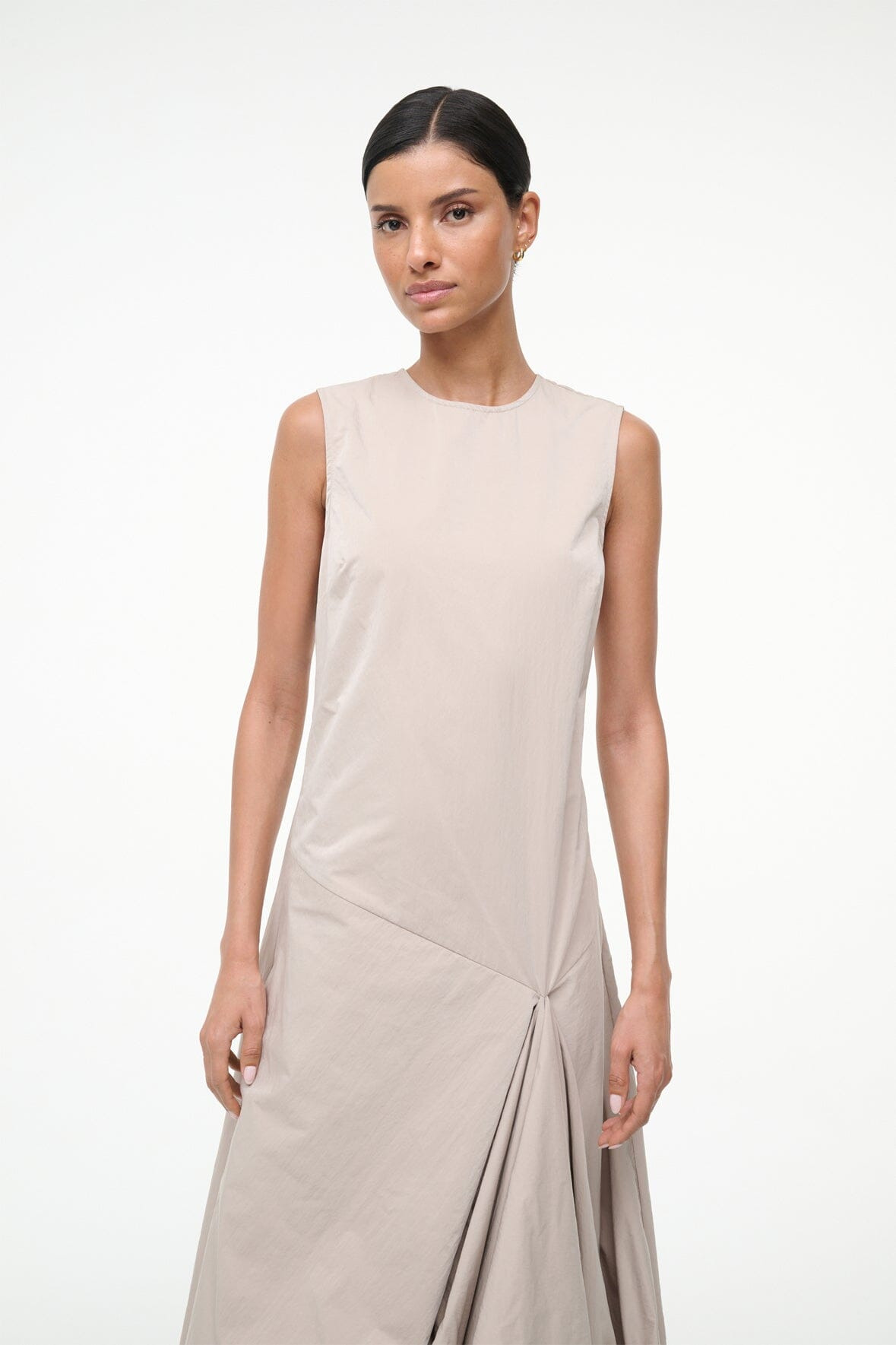 STAUD VIOLA DRESS FAWN - 6