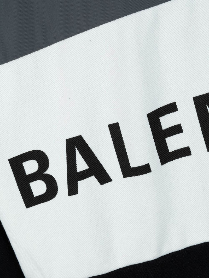 BALENCIAGA logo-print jacket outlook