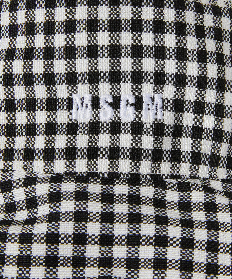 MSGM Viuchy tweed bucket hat outlook