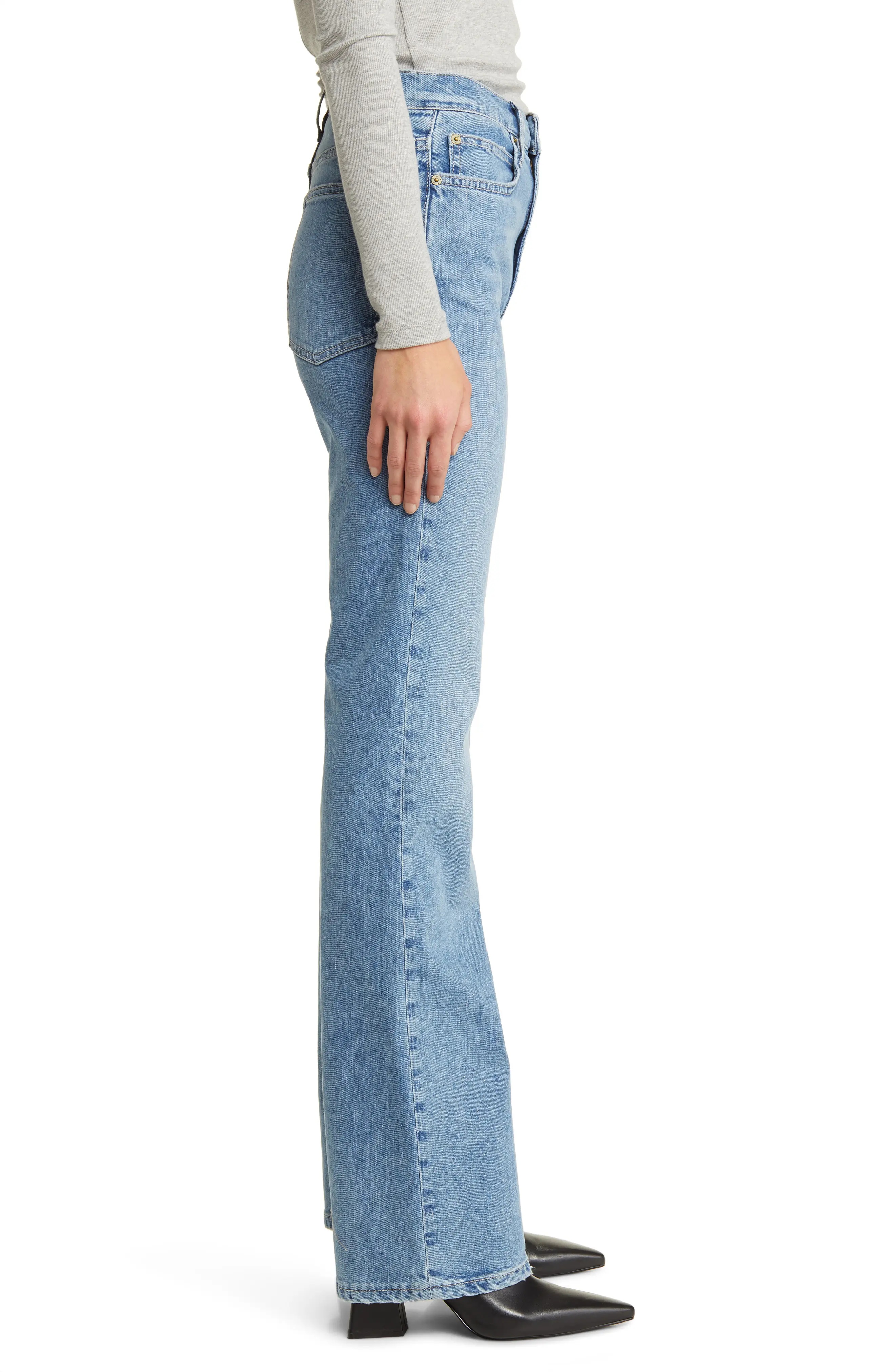 The Slim Stacked Straight Leg Jeans - 3