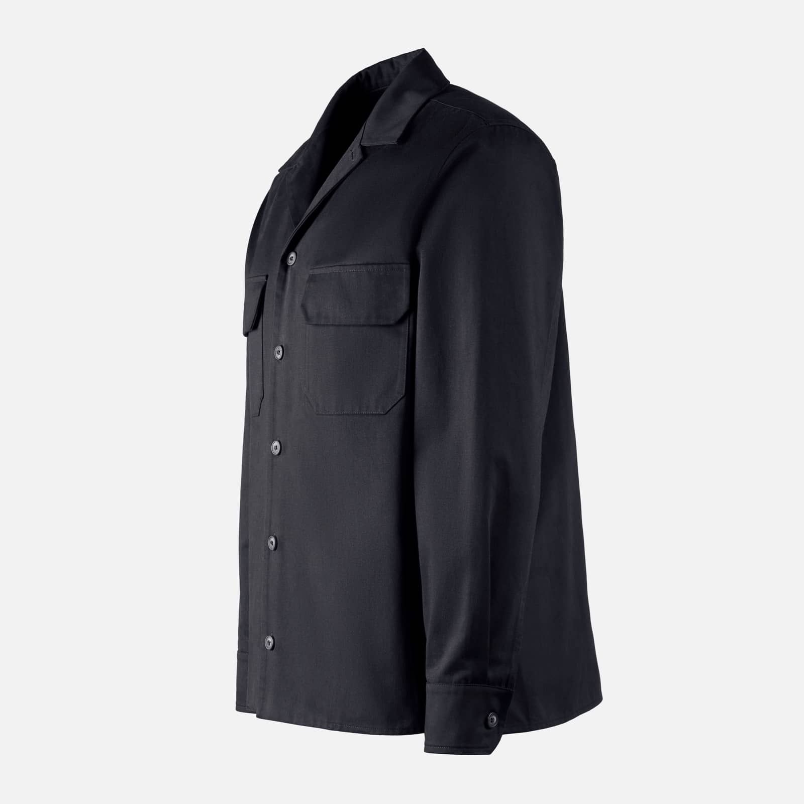 Overshirt in gabardine - 4
