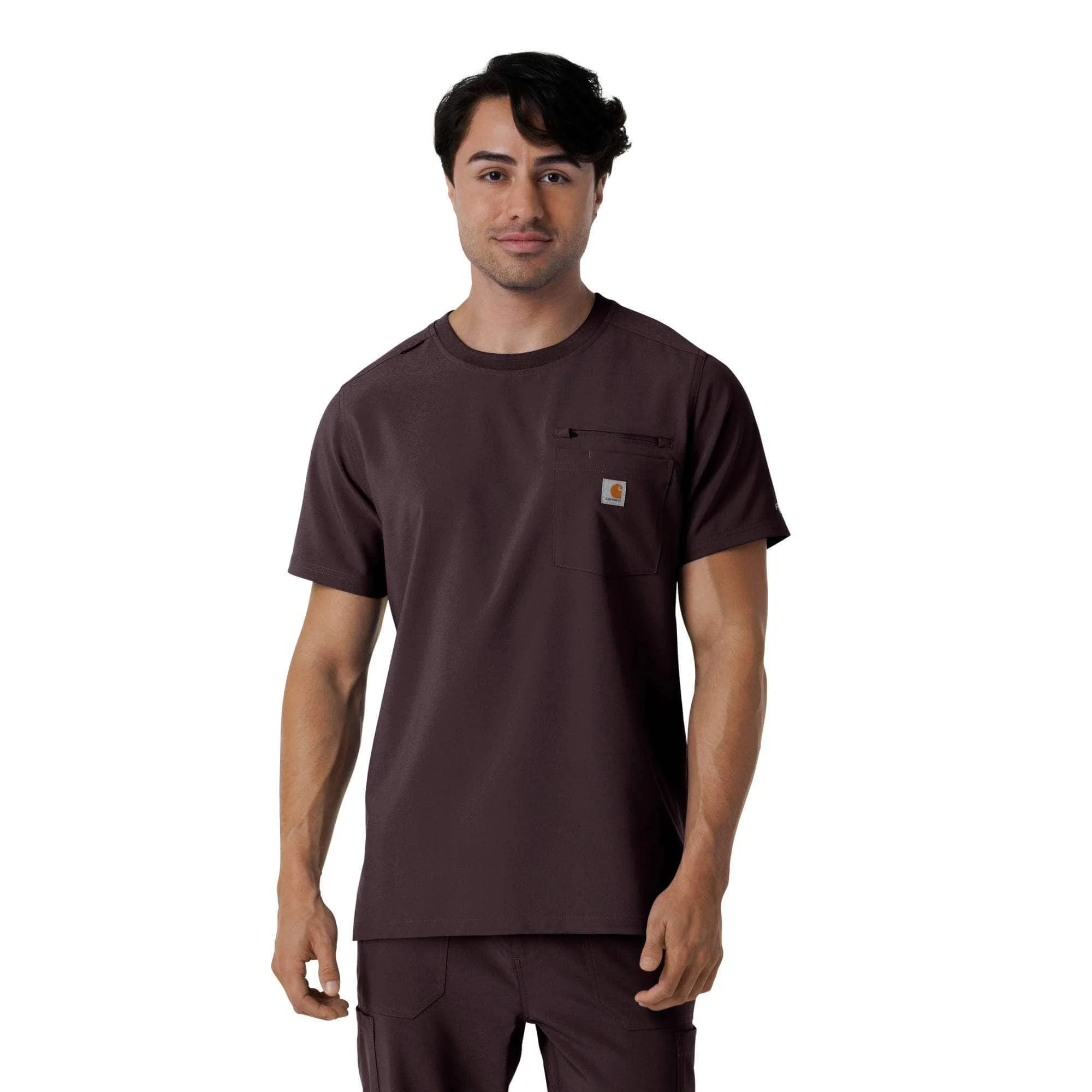 Force Cross-Flex Crew Neck Scrub Top - 1