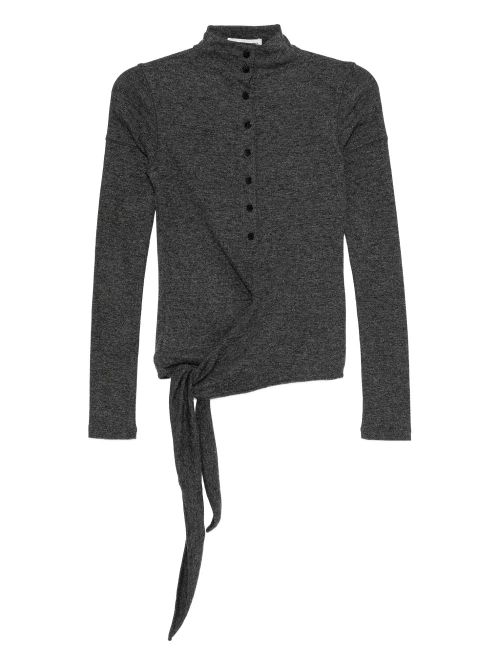 button up wrap blouse - 1