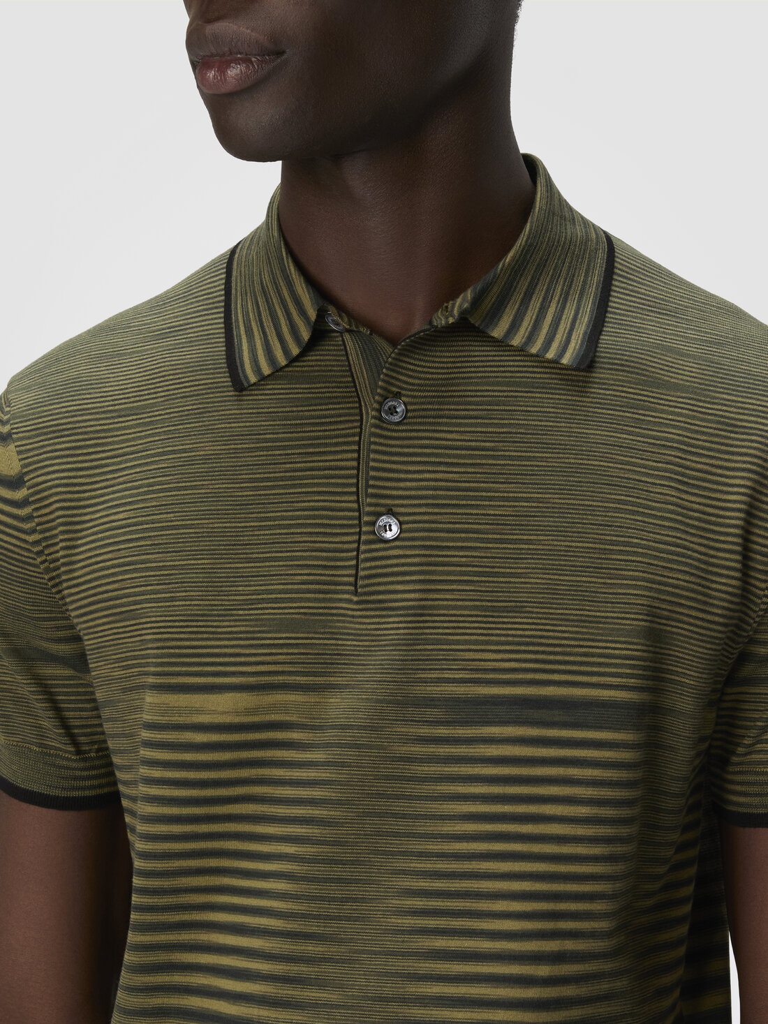 Slub cotton polo shirt - 5