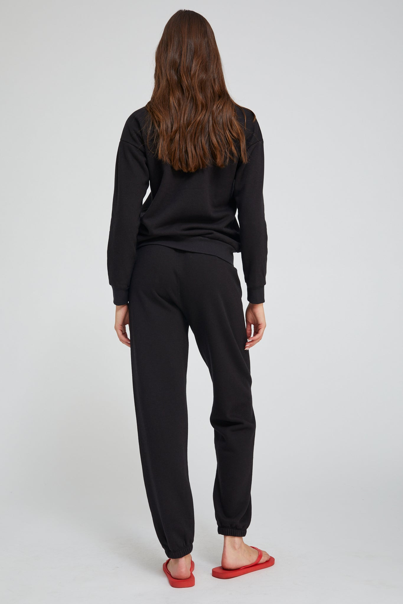 BLACK HEART SWEATPANTS - 5