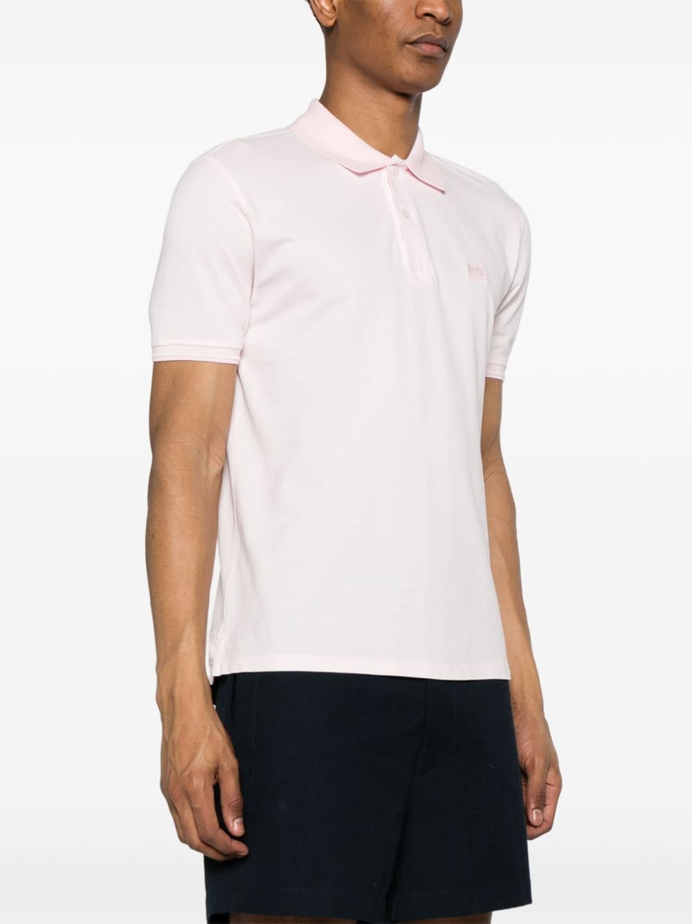 logo-patch piquÃ© polo shirt - 3