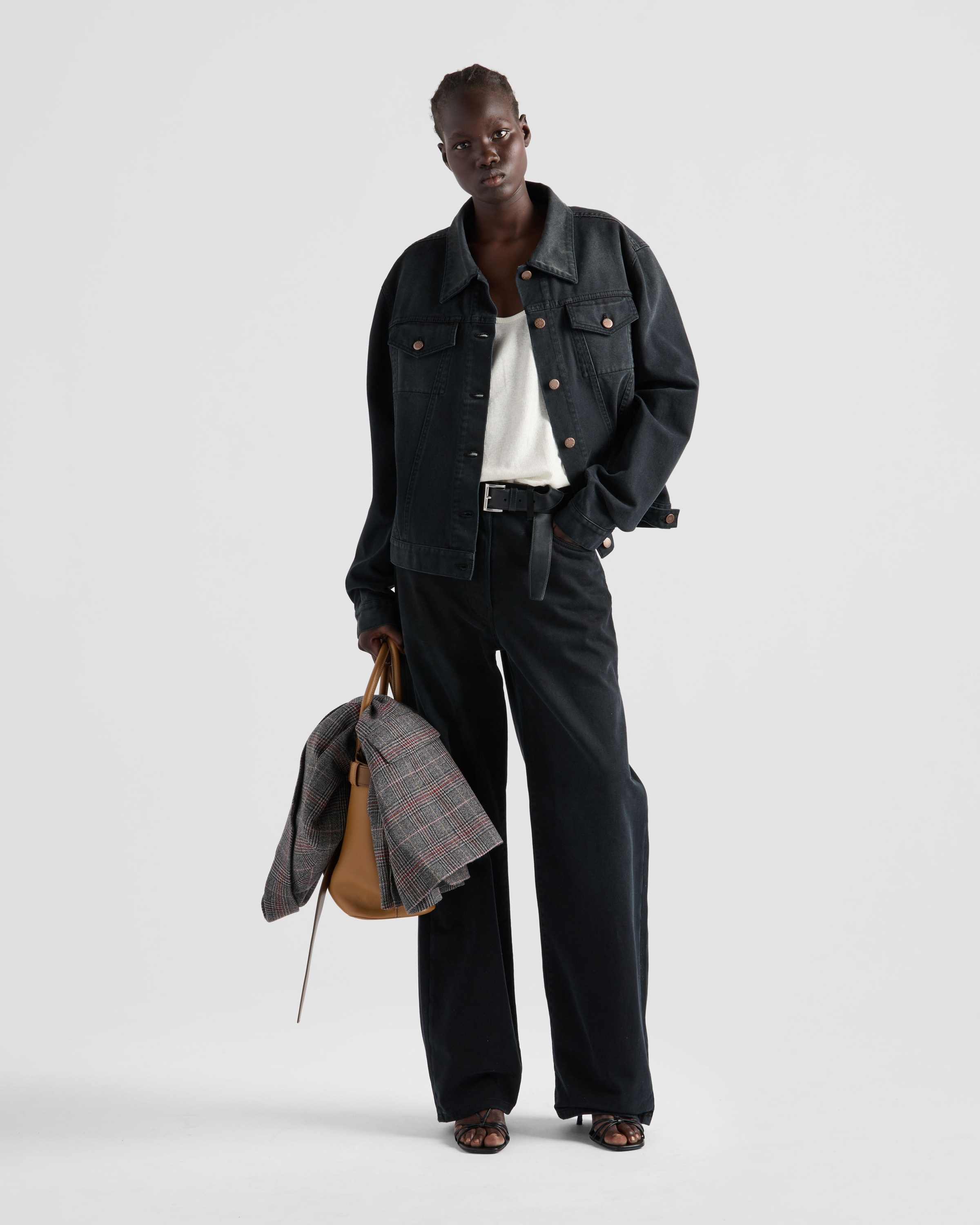 Denim blouson jacket - 2