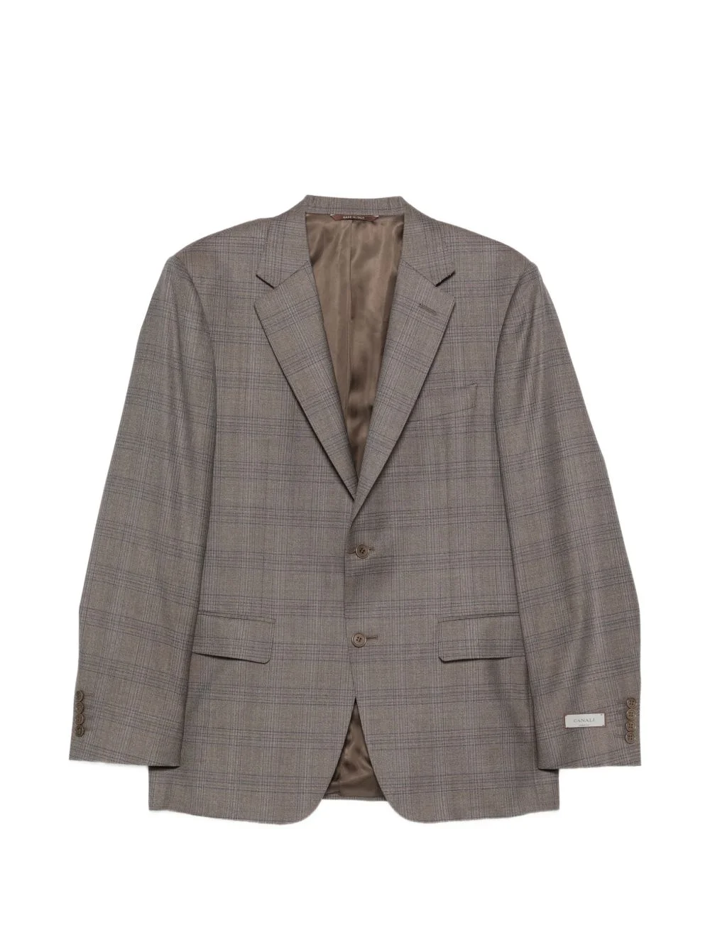 check two-button blazer - 1