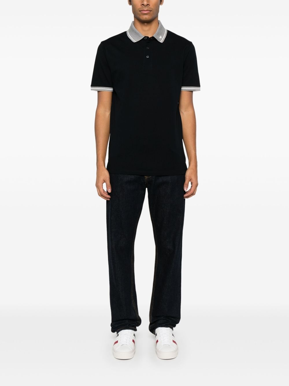 logo-detailed polo shirt - 2