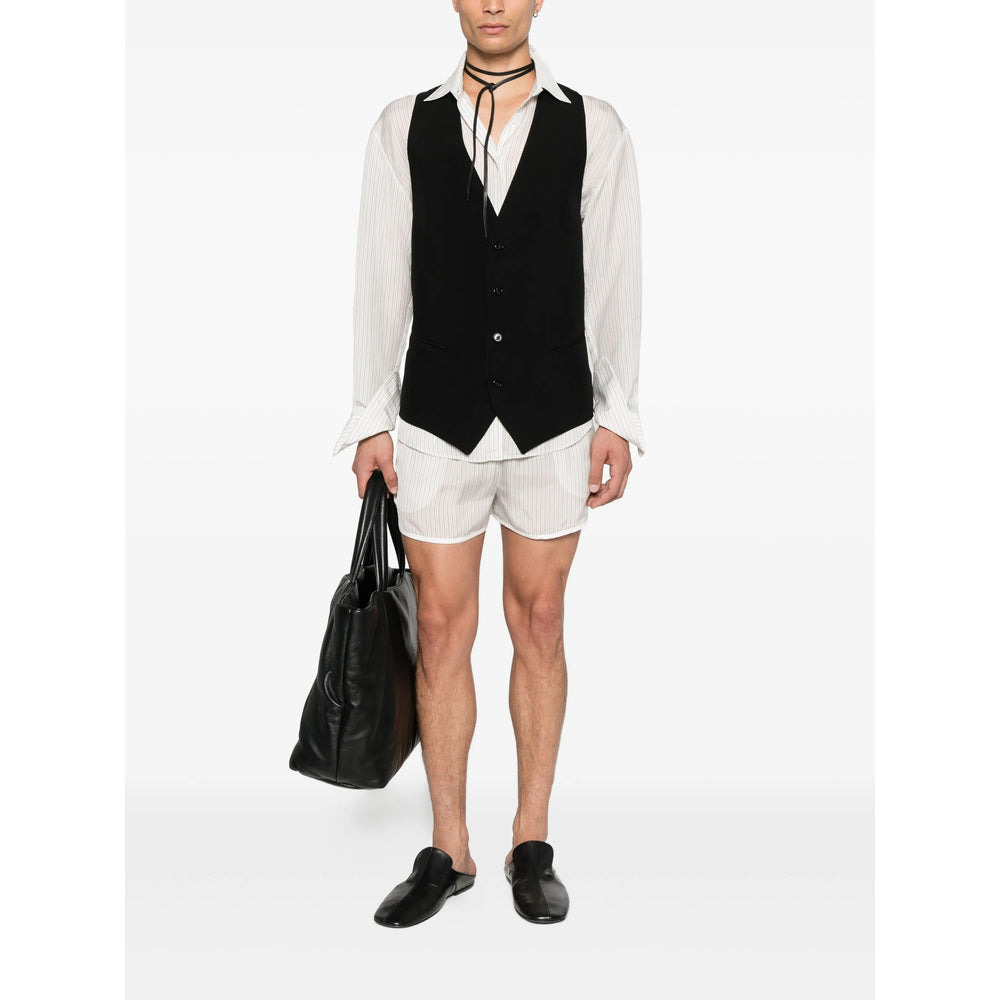 Ann Demeulemeester Black Jackets - Waistcoats & Gilets Men - 4