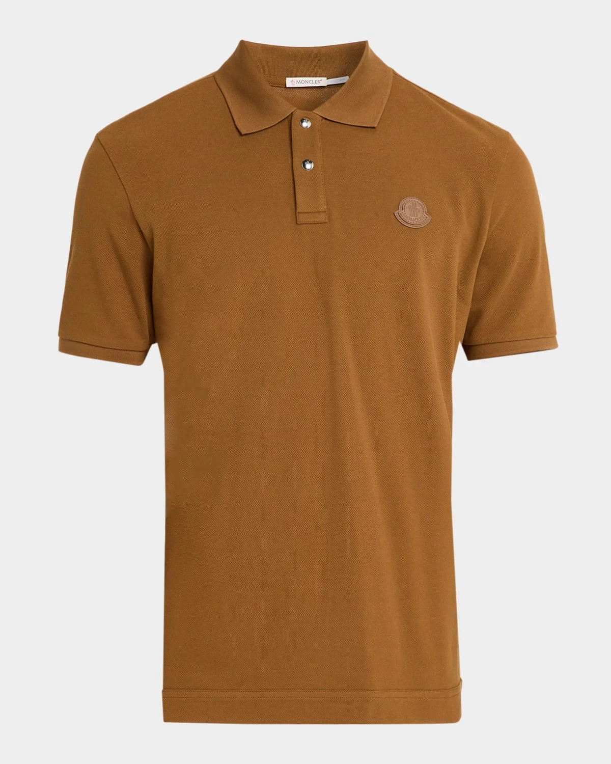 Men's Logo Patch Short-Sleeve Polo Shirt - 1