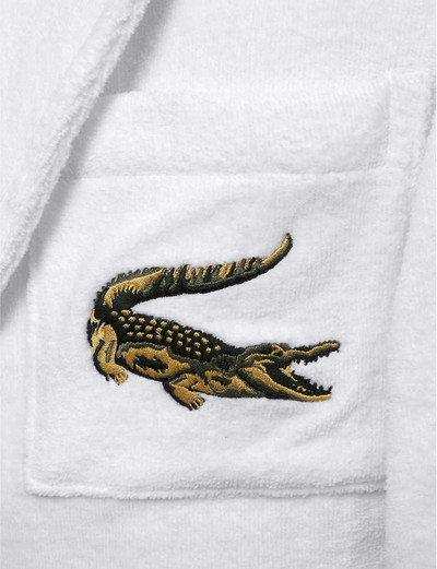 LACOSTE Rene cotton dressing gown outlook