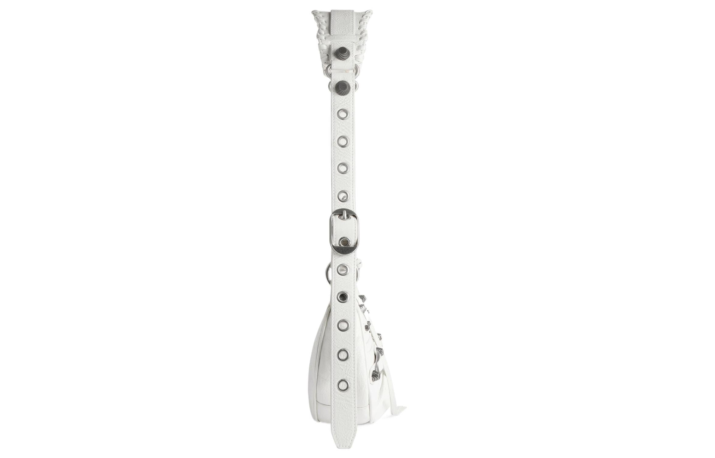 (WMNS) Balenciaga Le Cagole Xs Shoulder Bag 'White' 6713091VG9Y9104 - 3