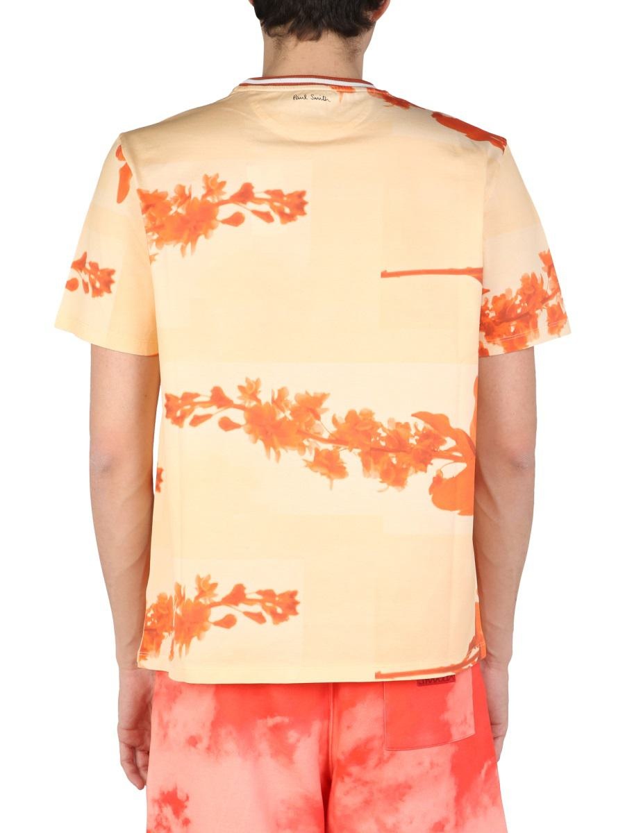 PAUL SMITH STEM FLORAL T-SHIRT - 3
