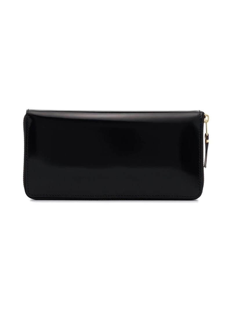 Comme Des Garçons leather zip wallet outlook