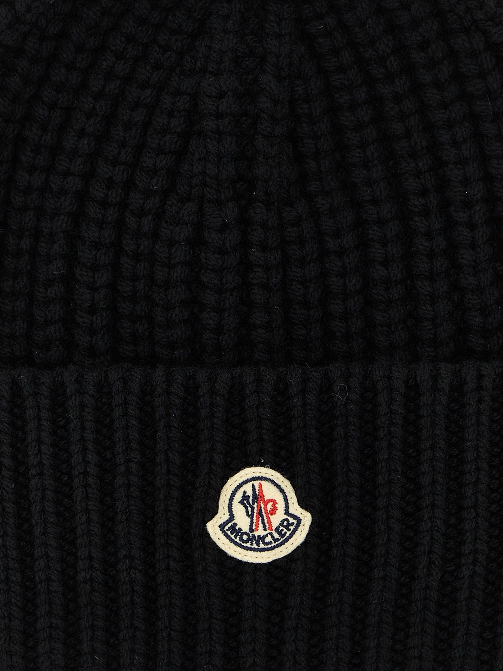 Wool And Cashmere Beanie Hats Black - 3
