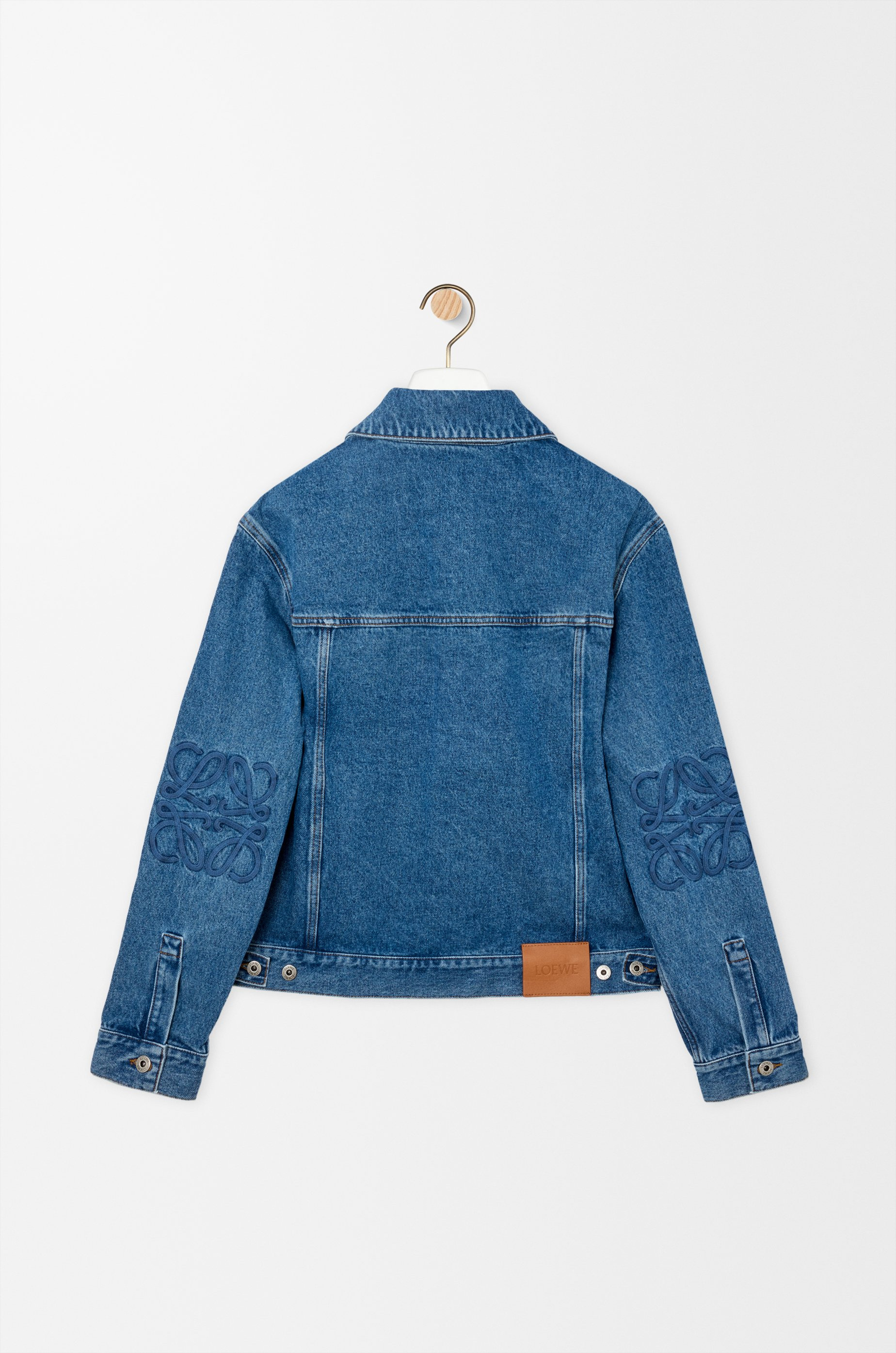 Anagram jacket in denim - 2