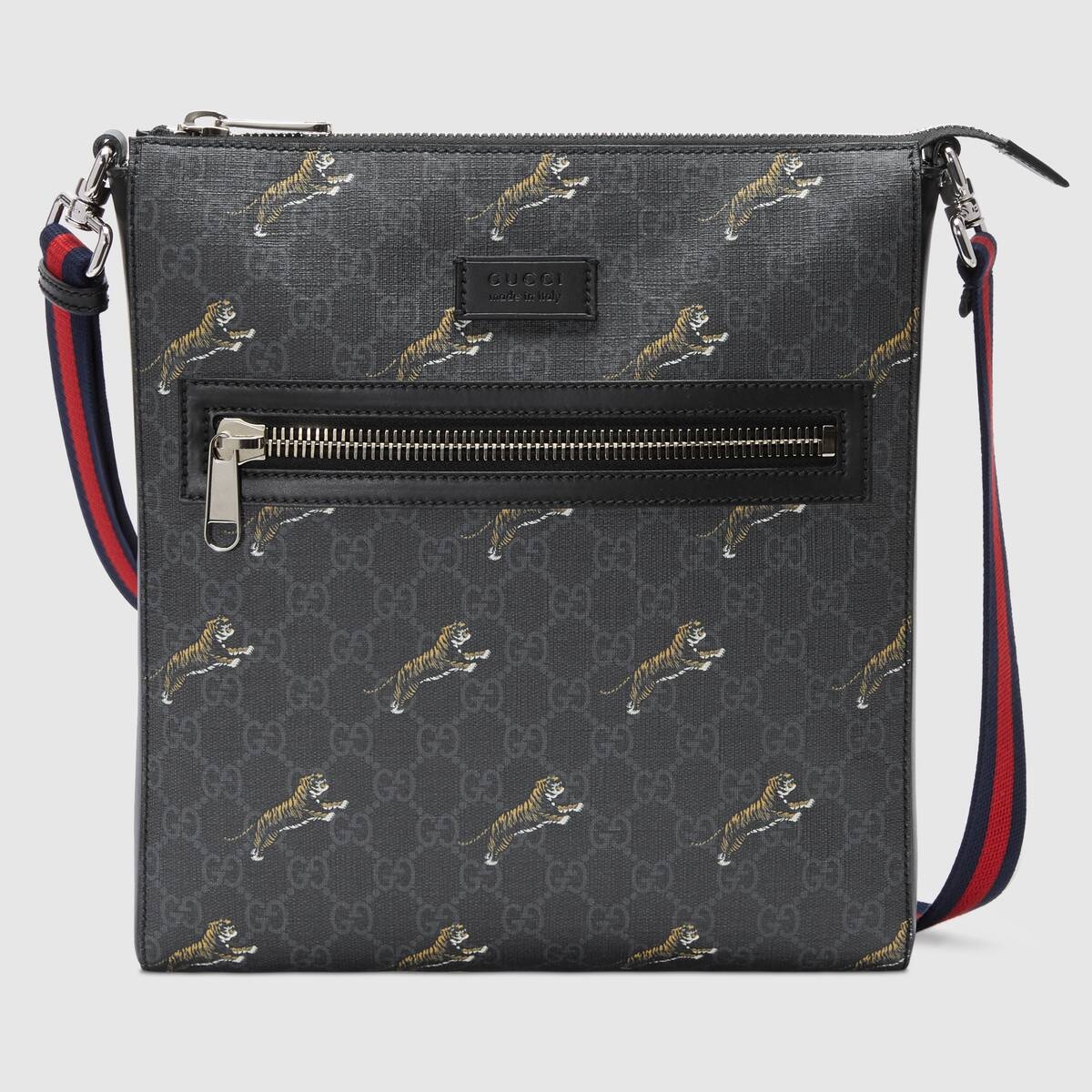 Gucci Bestiary messenger with tigers - 1