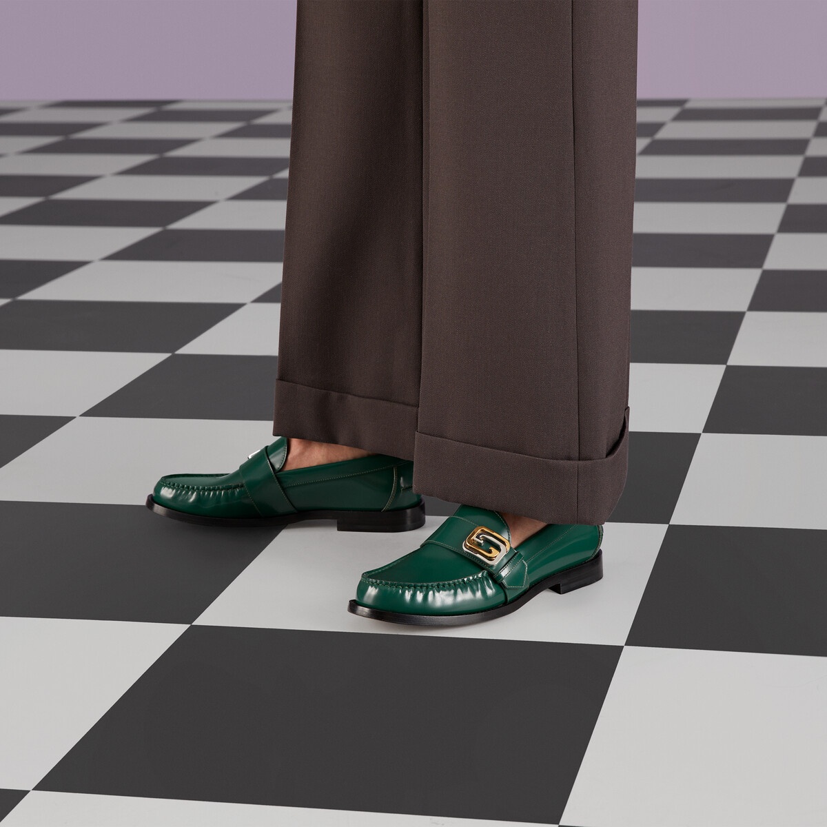 Men's Interlocking G loafer - 3