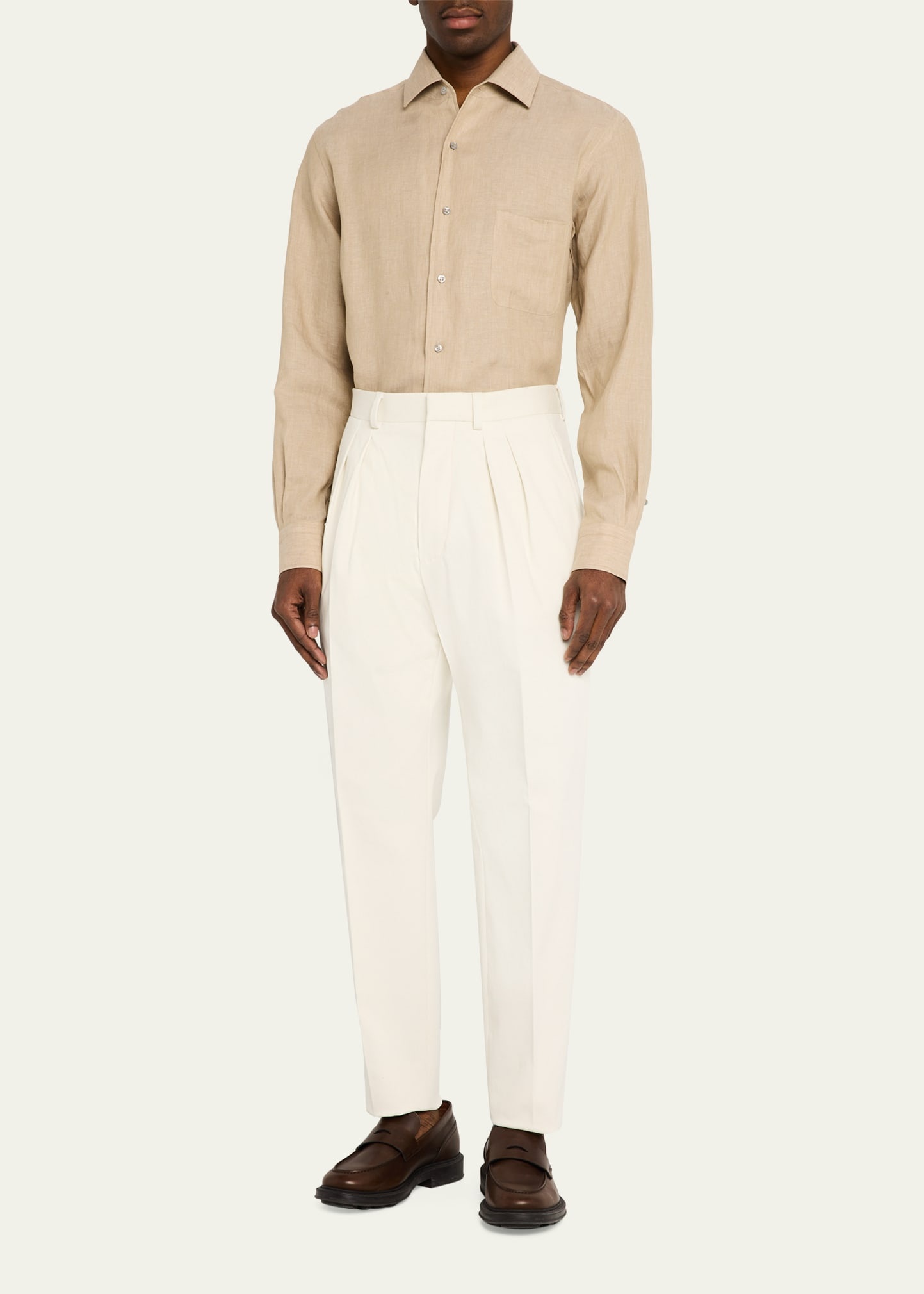 Men's Ruben Pleated Trousers - 2