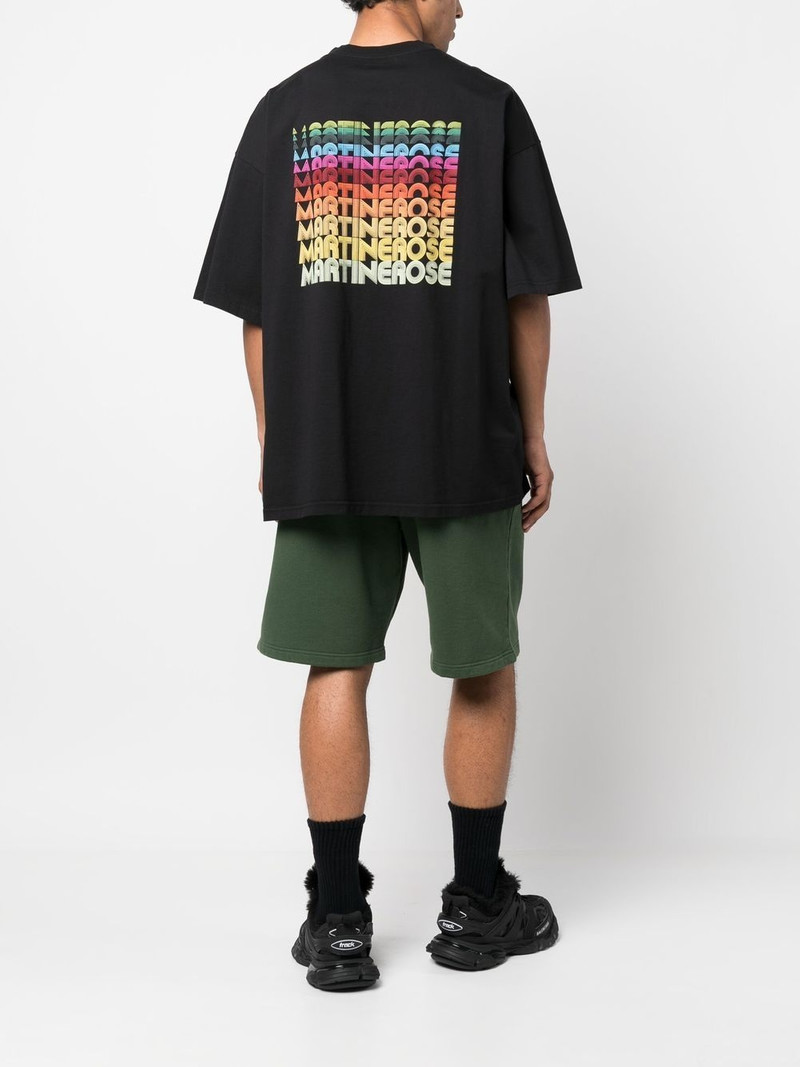 Martine Rose logo-print cotton T-shirt outlook