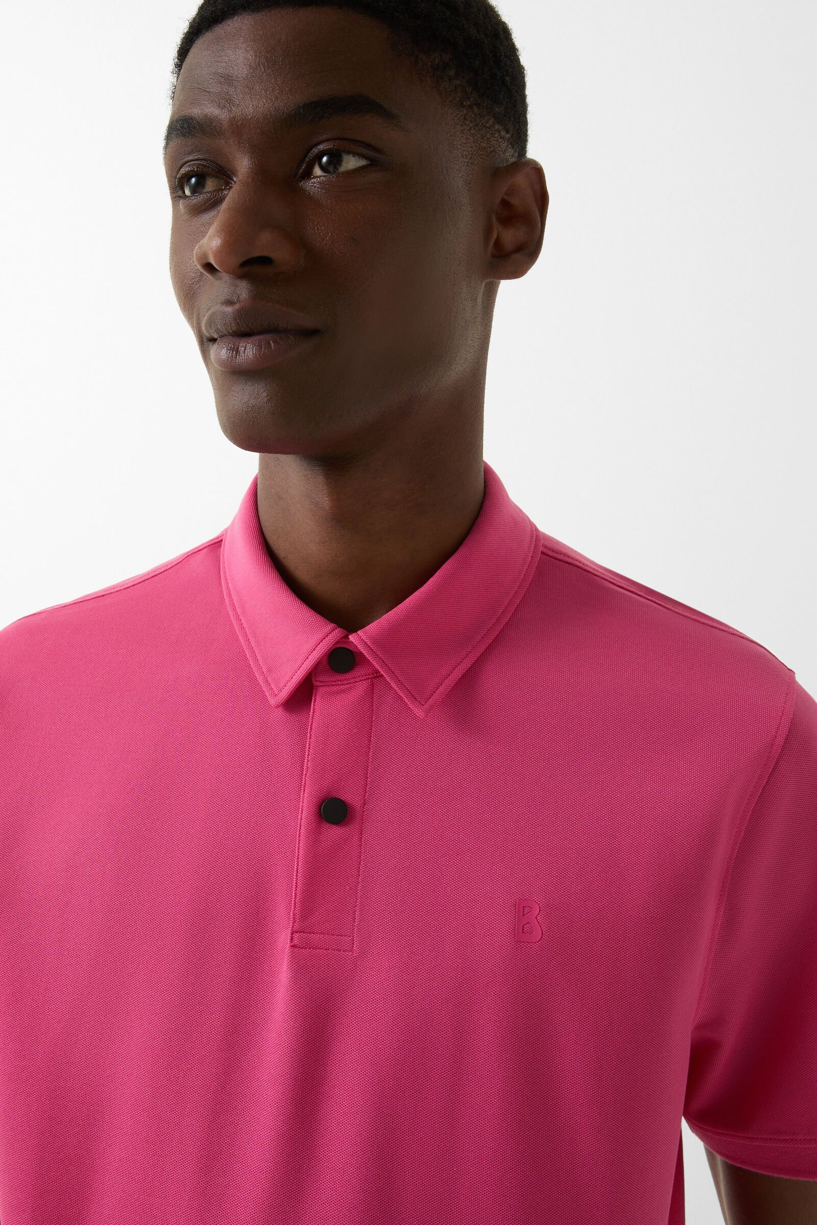 Timo polo shirt in Pink - 4