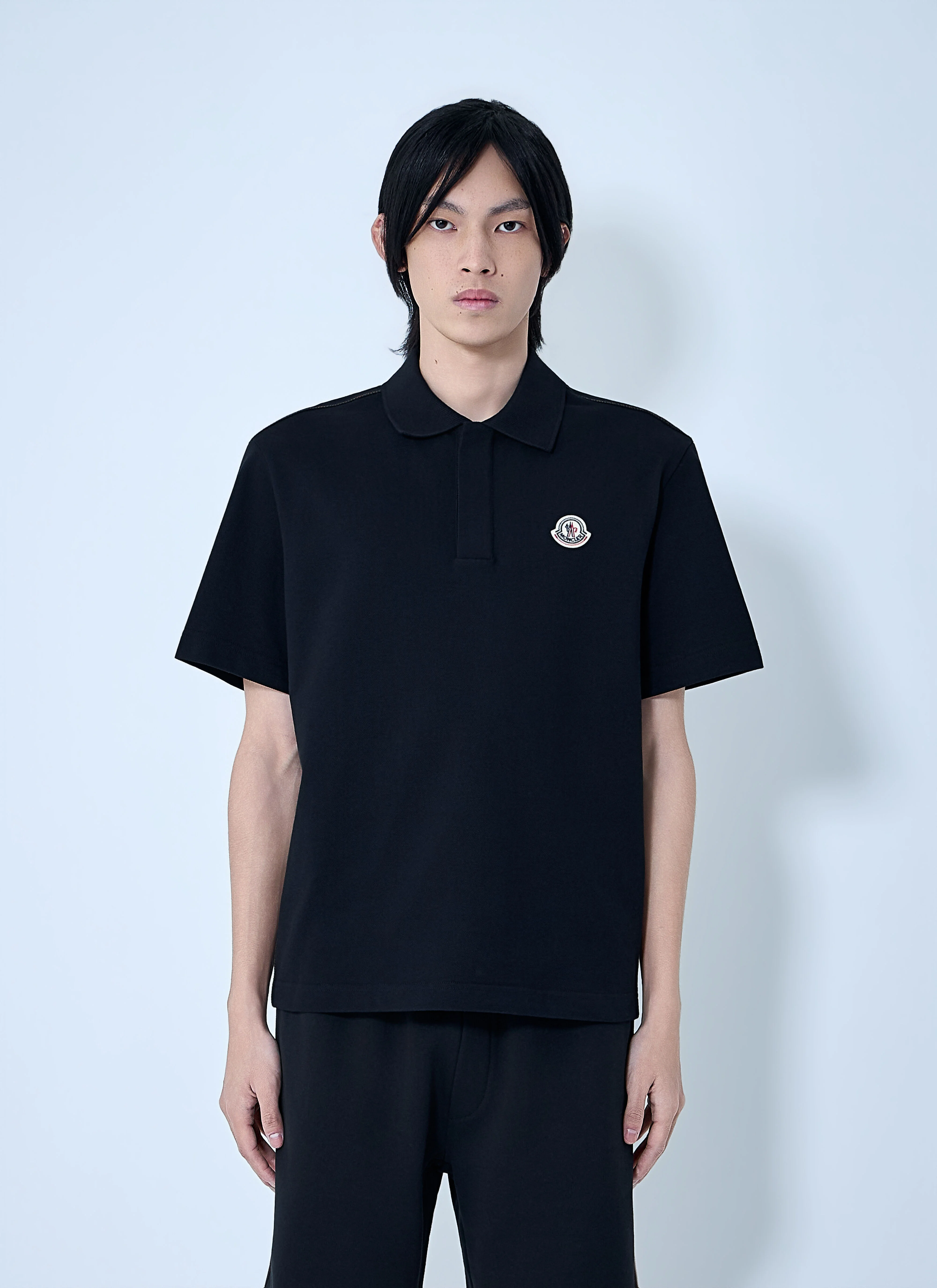 Embroidered Logo Polo Shirt - 1