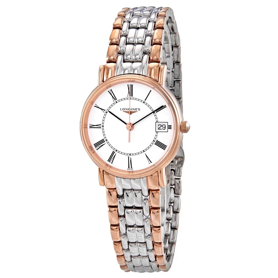 Longines Presence Quartz Matt White Dial Ladies Watch L4.320.1.11.7 - 1