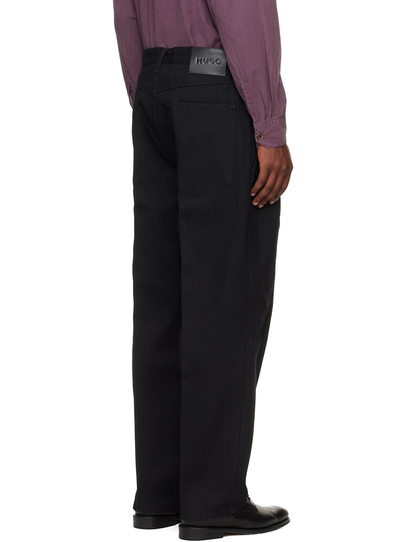 Black Relaxed-Fit Jeans 3