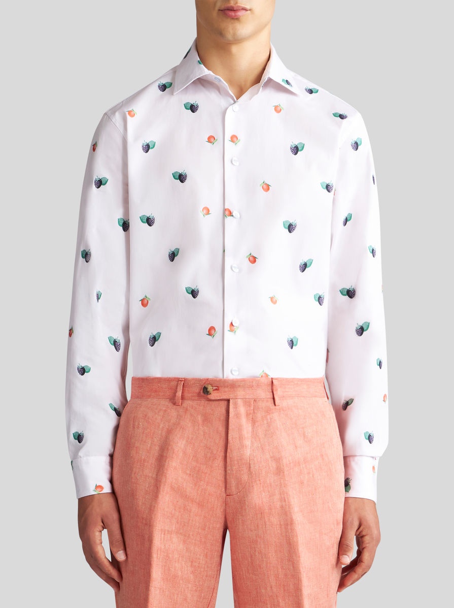 SHIRT WITH EMBROIDERIES - 2