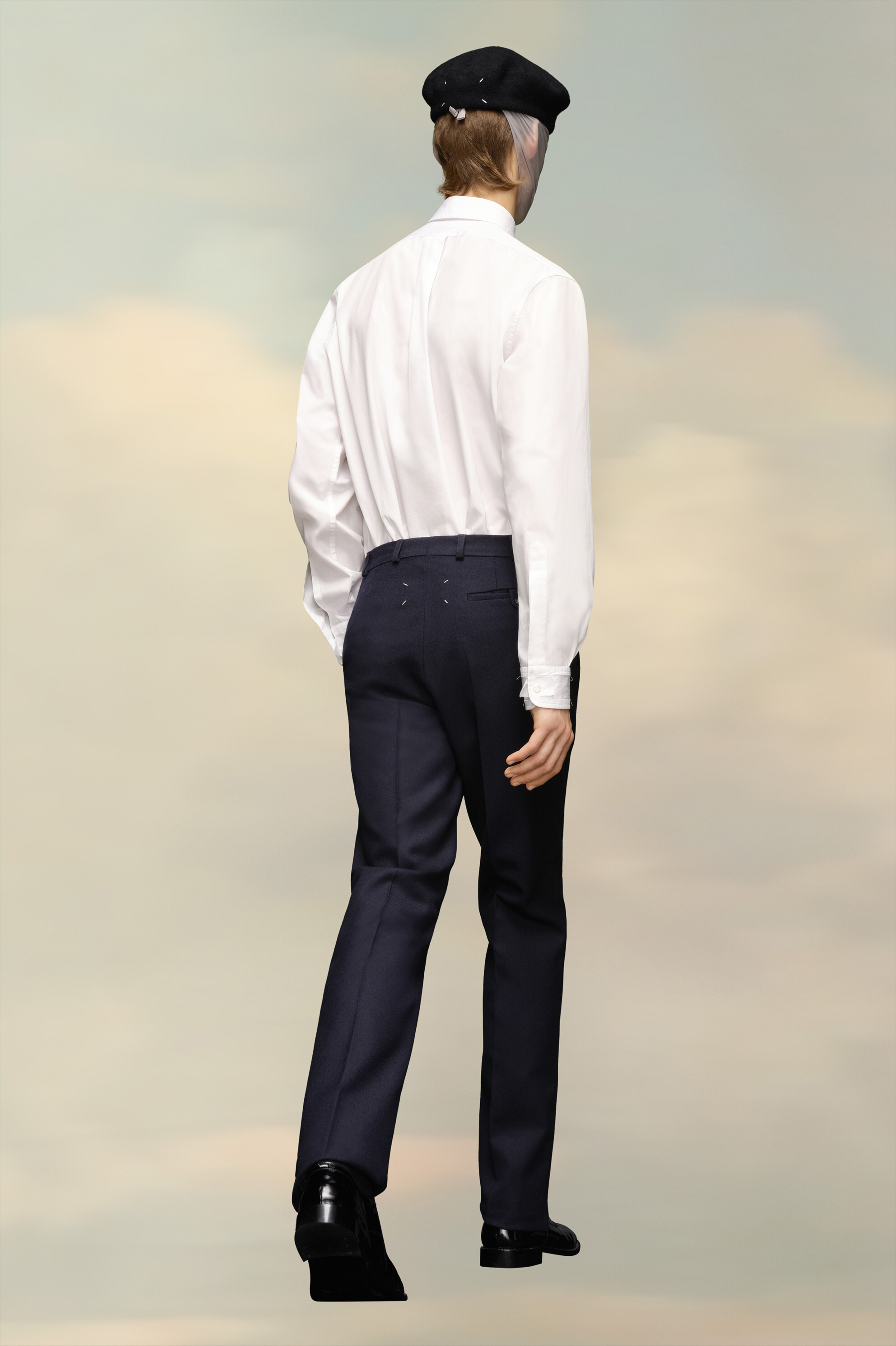 Wool Twill Trousers - 4