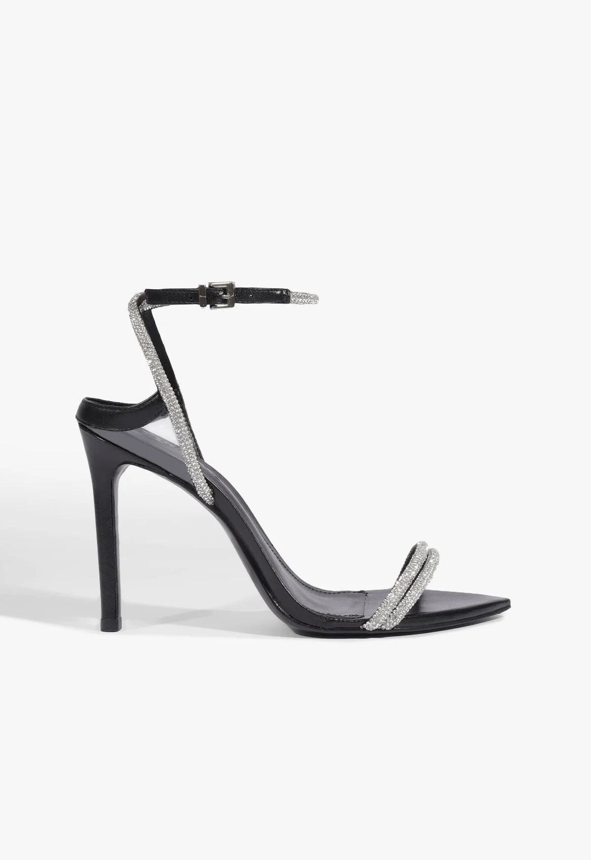 Skye Shine Leather Stiletto Sandal - 1